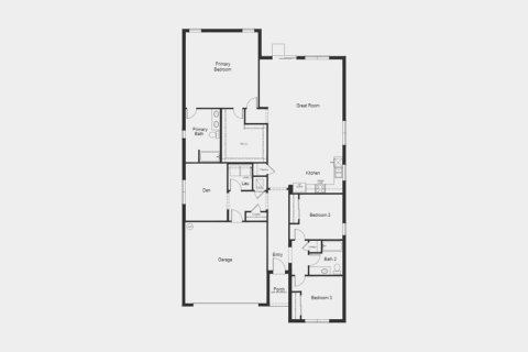 Townhouse floor plan «201SQM», 3 bedrooms in DEER RUN