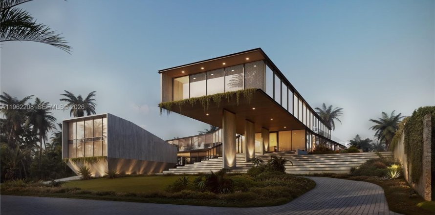 Дом в Майами, Флорида 5 спален, 397.62м2 № 2026203