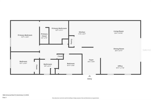 Adosado en venta en Kissimmee, Florida, 3 dormitorios, 160.54 m2 № 1786083 - foto 29