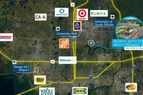 Immobilier commercial à louer à Tampa, Floride № 2235570 - photo 8