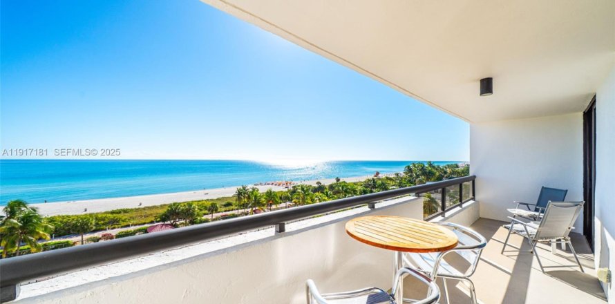 Кондоминиум с 1 спальней в Майами-Бич, Флорида № 1985870