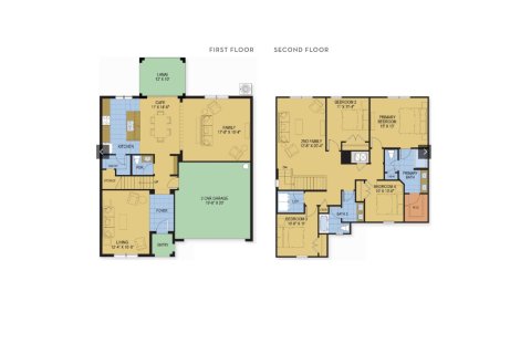 House floor plan «Newcastle», 4 rooms in Hammock Reserve