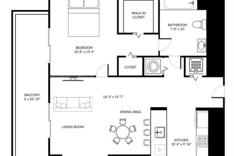 Condo in Miami, Florida, 1 bedroom № 2082101 - photo 30
