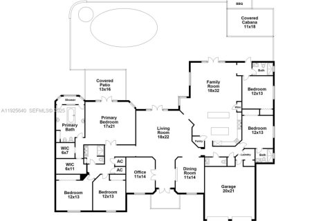 House in Palmetto Bay, Florida 6 bedrooms, 385.73 sq.m. № 2035580 - photo 21