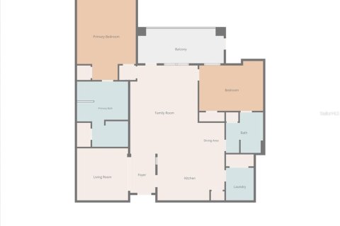 Condo in Orlando, Florida, 2 bedrooms  № 2219797 - photo 3