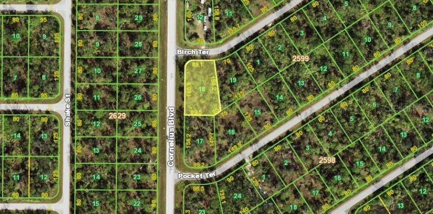 Land in Port Charlotte, Florida № 2165085