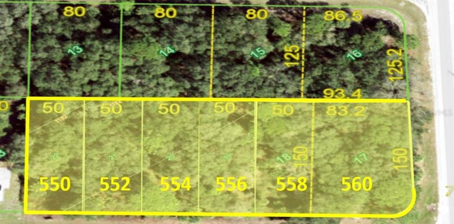 Terreno en Port Charlotte, Florida № 1522320