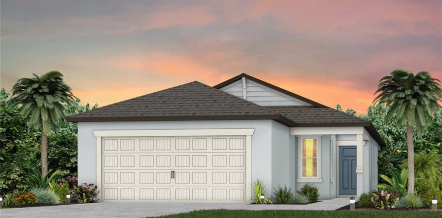 House in Lakeland, Florida 4 bedrooms, 146.79 sq.m. № 2204743