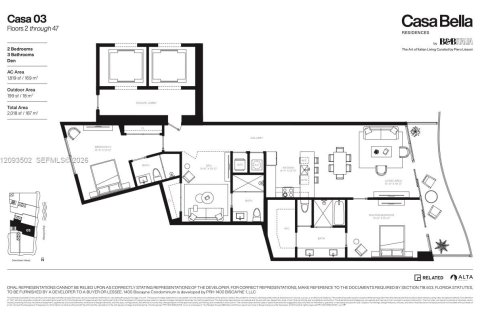 Condo in Miami, Florida, 2 bedrooms  № 2389640 - photo 10