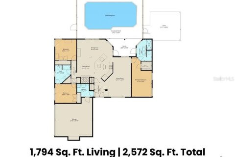 Villa ou maison à vendre à Hernando, Floride: 3 chambres, 166.67 m2 № 2418721 - photo 7