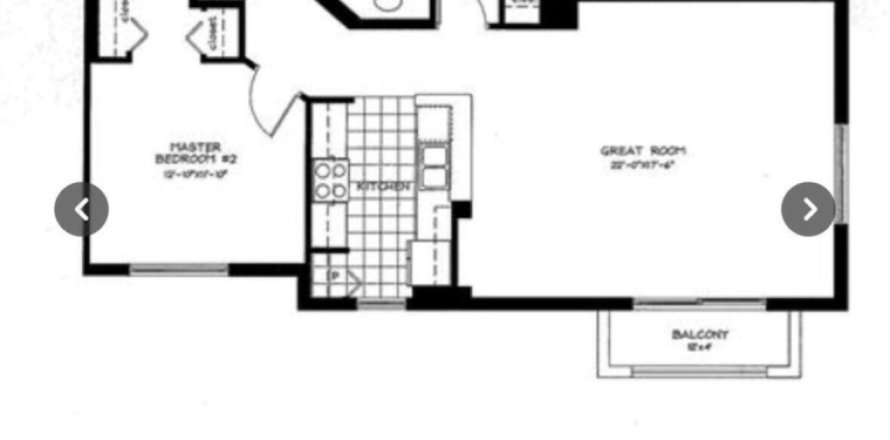 Condominio en Fort Lauderdale, Florida, 2 dormitorios № 1178380