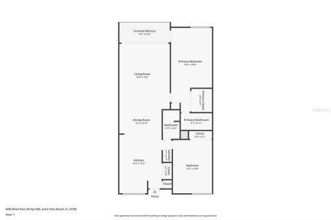 Condo in Saint Pete Beach, Florida, 2 bedrooms № 2102132 - photo 26