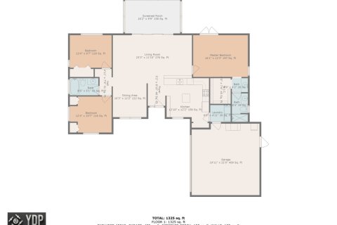 House in Palm Harbor, Florida 3 bedrooms, 135.54 sq.m. № 1773717 - photo 4