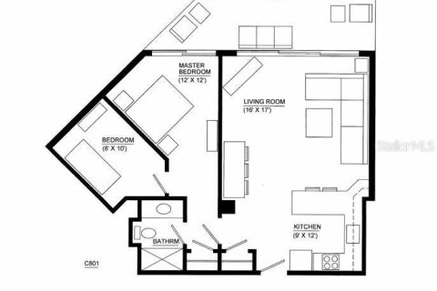 Condominio en venta en Clearwater, Florida, 1 dormitorio, 71.72 m2 № 2209845 - foto 19