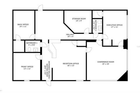 Propiedad comercial en venta en Lake Wales, Florida, 384.15 m2 № 2207898 - foto 15