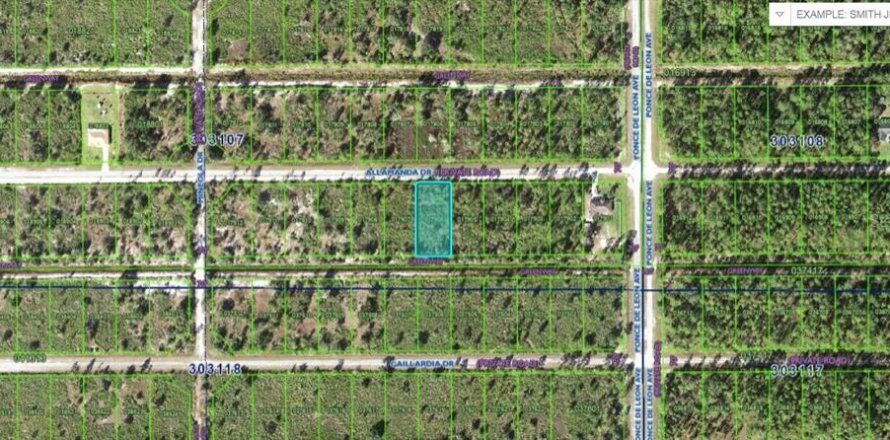 Terreno en Indian lake estates, Florida № 1534081