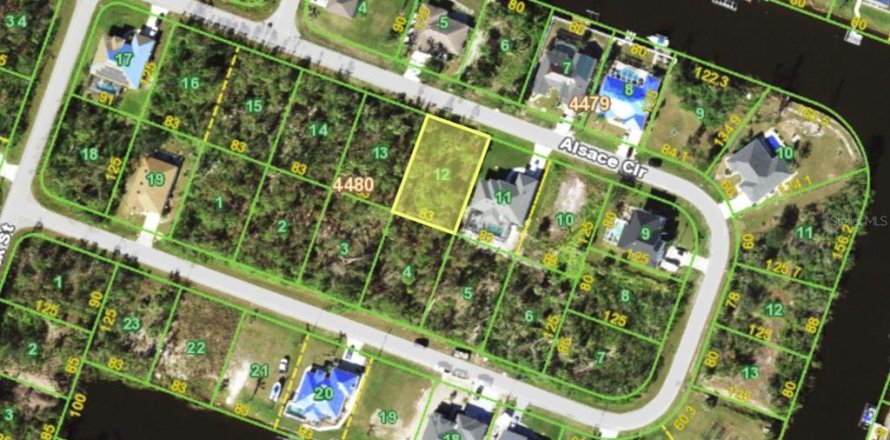 Land in Port Charlotte, Florida № 2162558