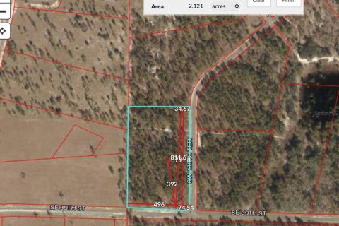 Terreno en venta en Morriston, Florida № 214816 - foto 1