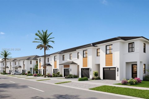 Touwnhouse à Miami, Floride 3 chambres № 2182424