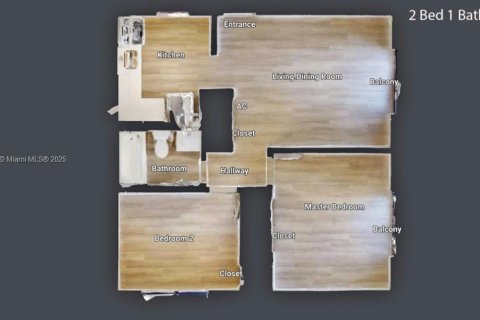 House in Miami, Florida 2 bedrooms, 78.97 sq.m. № 1926053 - photo 5