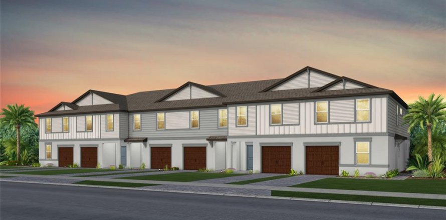 Touwnhouse à Wesley Chapel, Floride 3 chambres, 154.4 m2 № 2391088