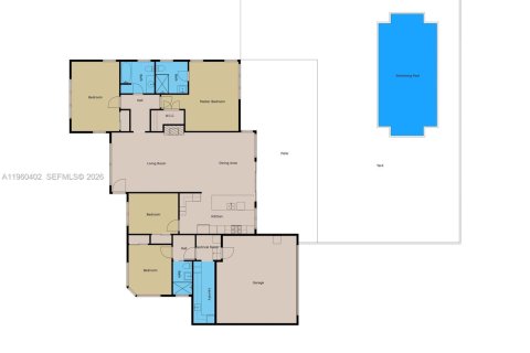 Villa ou maison à louer à Hollywood, Floride: 4 chambres, 180.6 m2 № 2027595 - photo 17