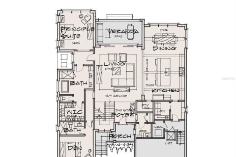 Купить виллу или дом в Нокомис, Флорида 9 комнат, 371.42м2, № 1901537 - фото 2