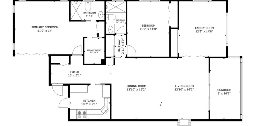 Condominio en Pompano Beach, Florida, 3 dormitorios № 1180543