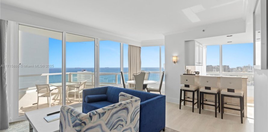 Кондоминиум с 1 спальней в Майами-Бич, Флорида № 1958084