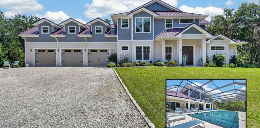 Villa ou maison à Flagler Beach, Floride 4 chambres, 521.46 m2 № 2330292