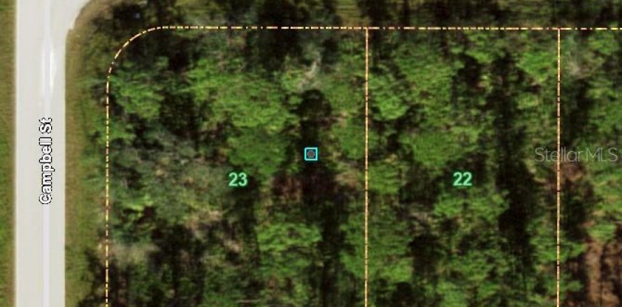Земельный участок в Порт-Шарлотт, Флорида № 2160342