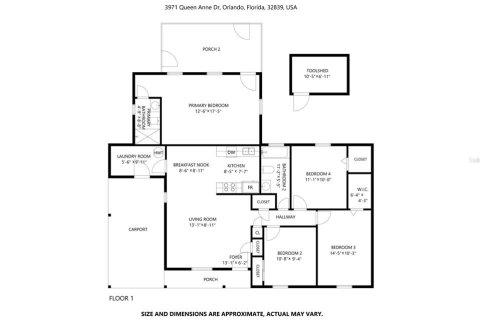 Villa ou maison à louer à Orlando, Floride: 4 chambres, 125.98 m2 № 2419924 - photo 20