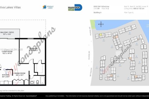 Condo in Miami, Florida, 1 bedroom  № 1922002 - photo 6