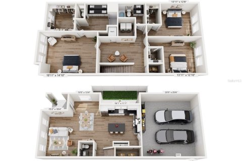 Casa en alquiler en Venice, Florida, 3 dormitorios, 165.37 m2 № 1656847 - foto 2