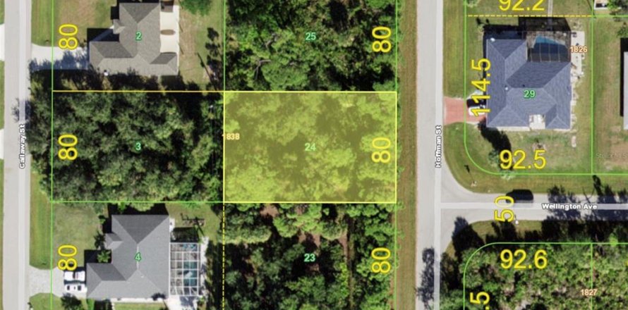 Land in Port Charlotte, Florida № 2383713