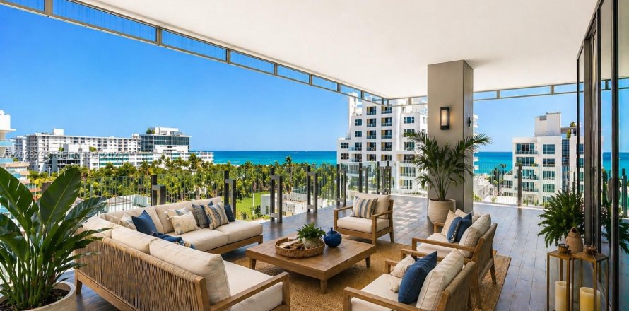 Condo à Miami Beach, Floride, 2 chambres № 2240063