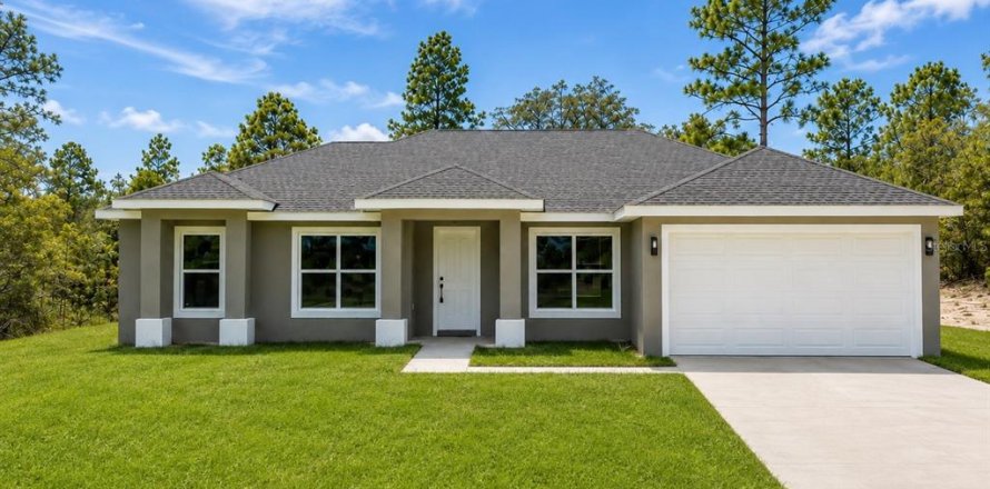 House in Dunnellon, Florida 3 bedrooms, 148.55 sq.m. № 2232093