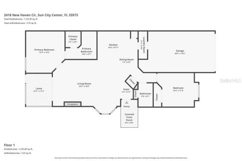 Condominio en venta en Sun City Center, Florida, 2 dormitorios, 116.03 m2 № 2231871 - foto 24