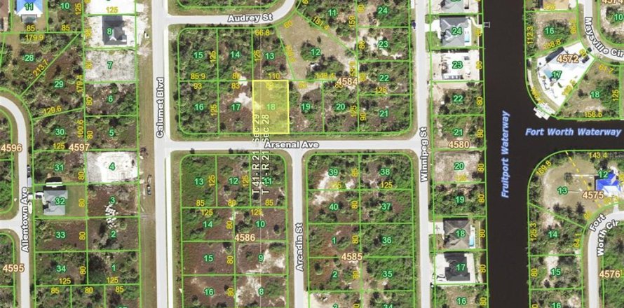 Land in Port Charlotte, Florida № 2160580