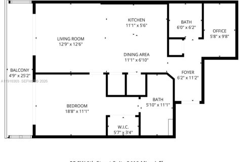 Copropriété à vendre à Miami, Floride: 1 chambre, 72.09 m2 № 2082505 - photo 21