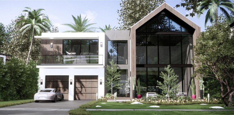 House in Fort Lauderdale, Florida 4 bedrooms, 361.2 sq.m. № 2176238