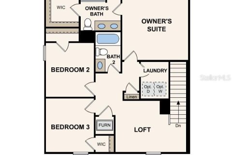 House in Haines City, Florida 3 bedrooms, 144.65 sq.m. № 2207355 - photo 5