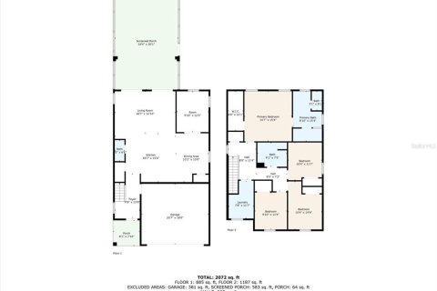 House in Wimauma, Florida 4 bedrooms, 207.64 sq.m. № 1815734 - photo 26