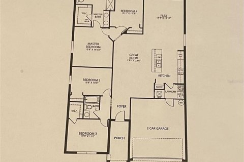 Villa ou maison à vendre à Poinciana, Floride: 4 chambres, 175.96 m2 № 1649188 - photo 2