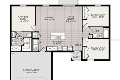 House in Punta Gorda, Florida 3 bedrooms, 115.2 sq.m. № 1765483 - photo 9