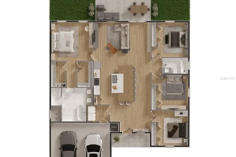 House in Ocala, Florida 4 bedrooms, 170.29 sq.m. № 1509859 - photo 4