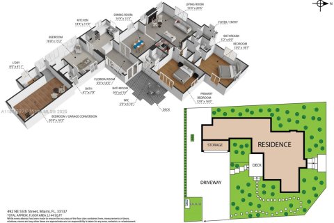 House in Miami, Florida 4 bedrooms, 179.49 sq.m. № 1921906 - photo 2