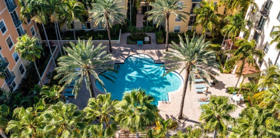 Condo à West Palm Beach, Floride, 1 chambre  № 1223105