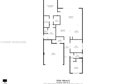 House in Loxahatchee Groves, Florida 3 bedrooms, 173.63 sq.m. № 1993300 - photo 14