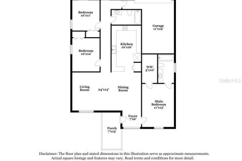 Villa ou maison à louer à Riverview, Floride: 3 chambres, 128.3 m2 № 2427494 - photo 2